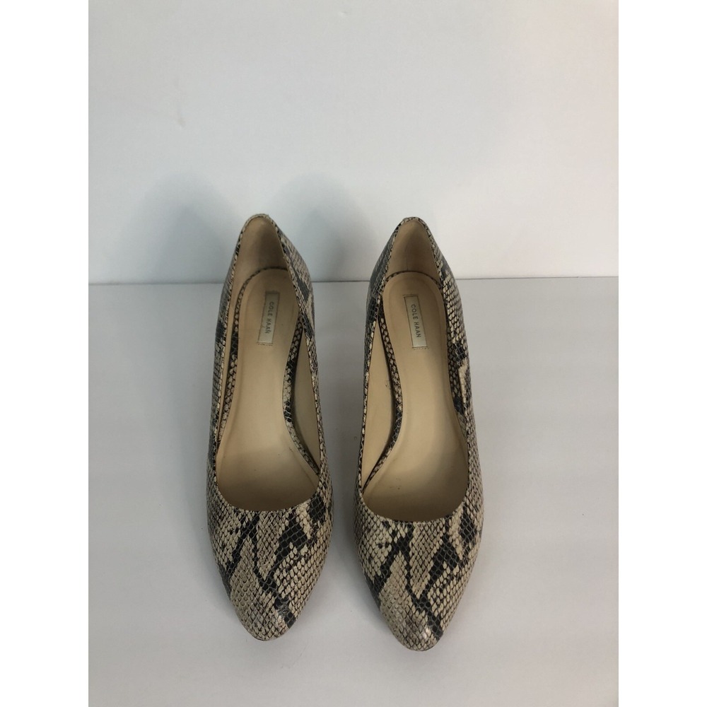 Cole Haan Shoes Snake Reptile Print Pumps sz 10B